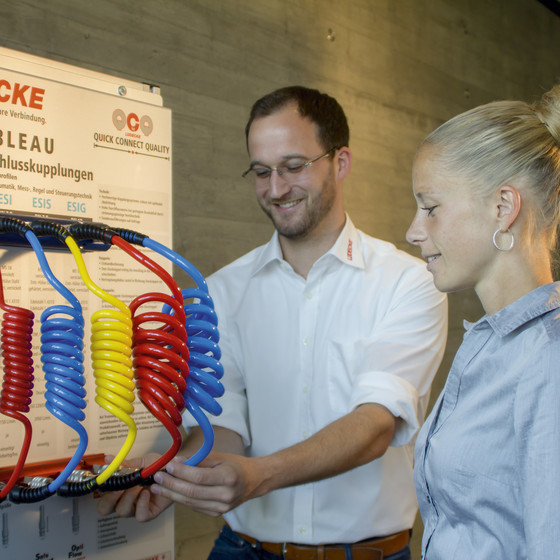 Bild Produktschulung Firma Lüdecke