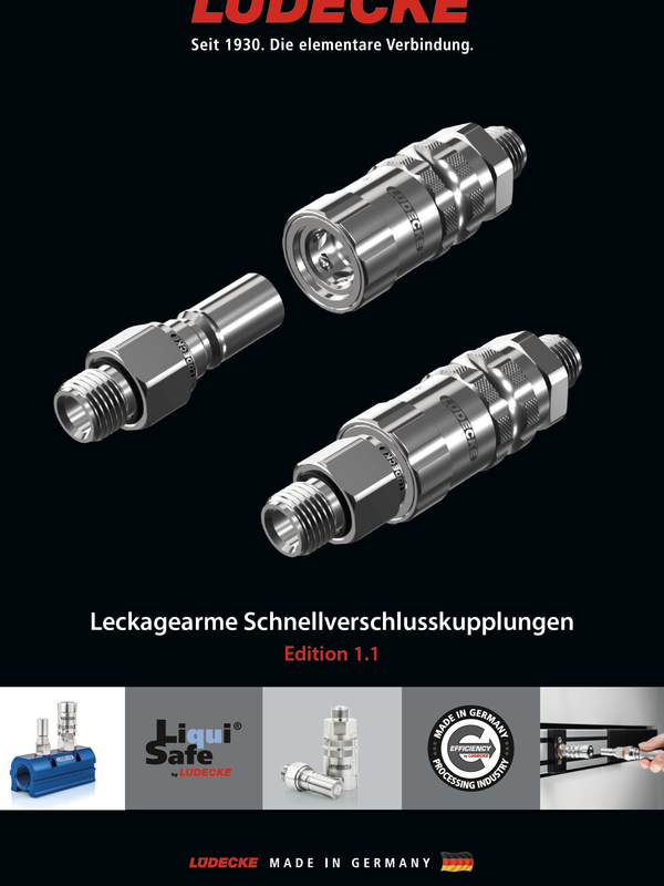 Übersicht Leckagearme Kupplungen