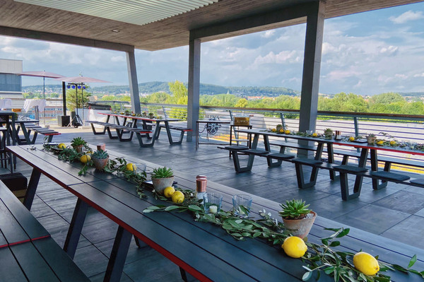 Bild Veranstaltung Dachterrasse Firma Lüdecke