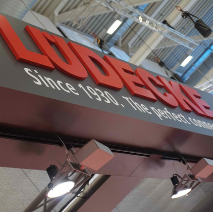Bild Messestand Firma Lüdecke